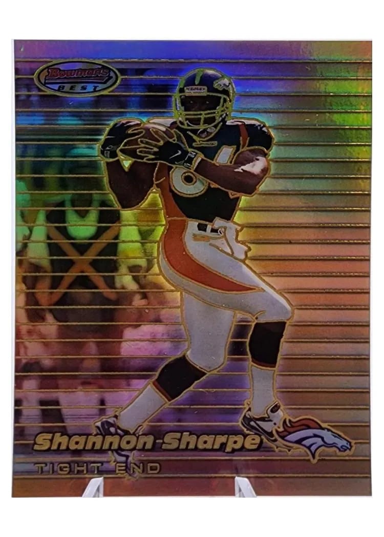 1999 Bowman's Best Shannon Sharpe #66 card