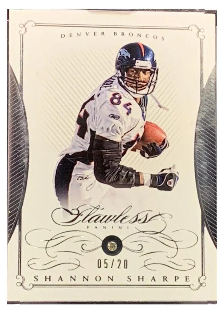 2015 Panini Flawless Shannon Sharpe #75 card