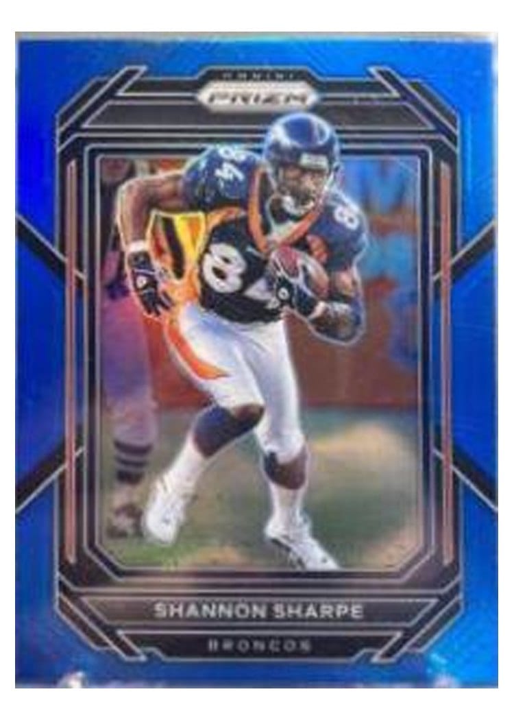 2022 Panini Prizm Base Set Shannon Sharpe Light Blue #94 card