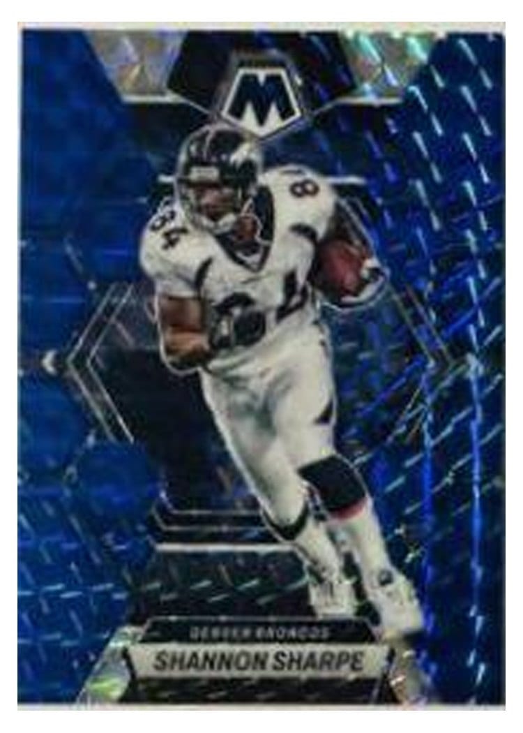 2023 Panini Mosaic Base Set Shannon Sharpe #72 card
