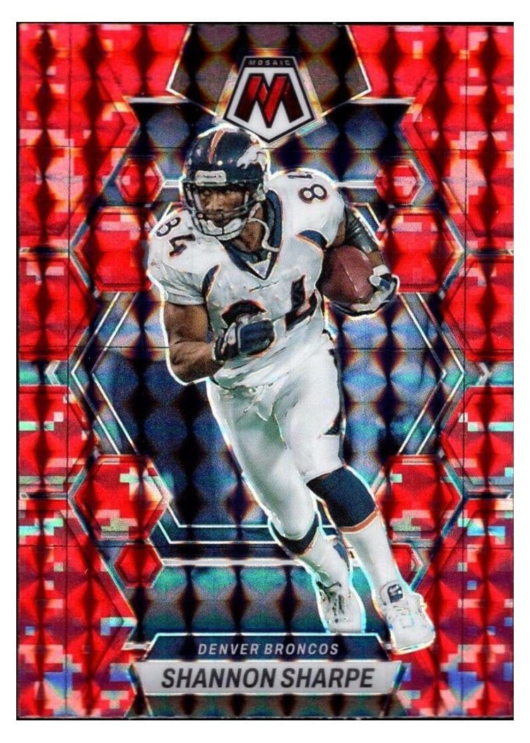 2023 Panini Mosaic Base Set Shannon Sharpe #72 card