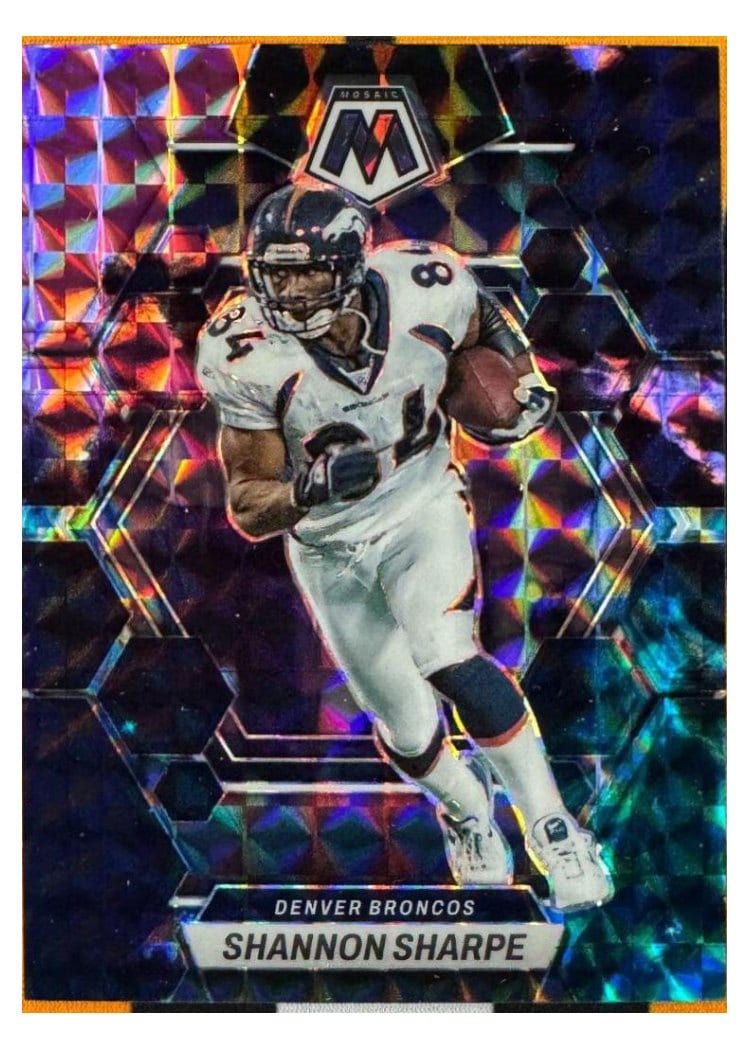 2023 Panini Mosaic Base Set Shannon Sharpe #72 card