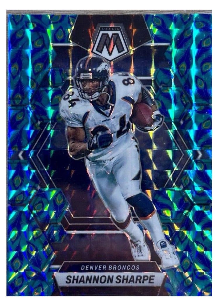 2023 Panini Mosaic Base Set Shannon Sharpe #72 card