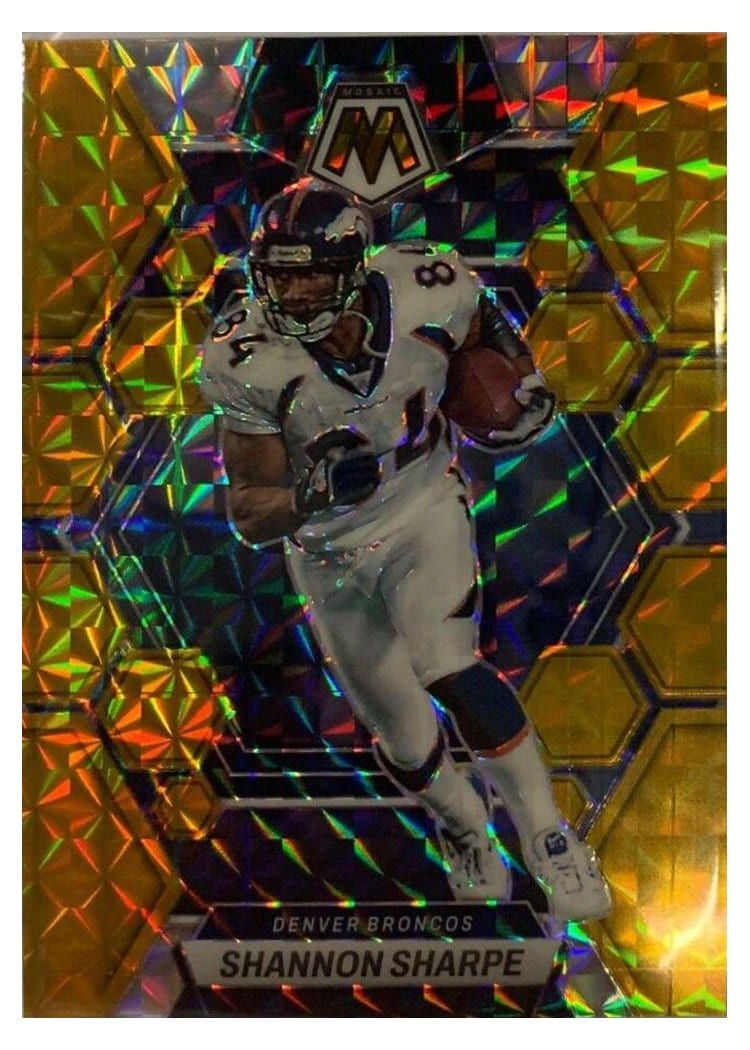2023 Panini Mosaic Base Set Shannon Sharpe #72 card