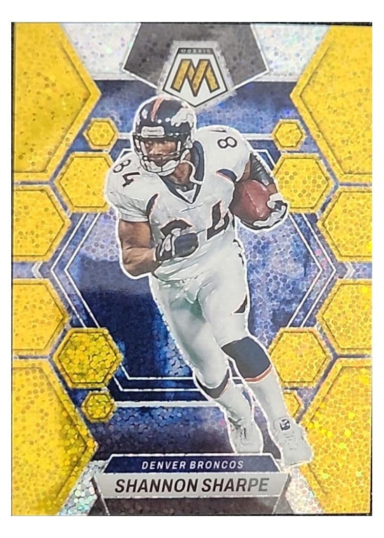 2023 Panini Mosaic Base Set Shannon Sharpe #72 card