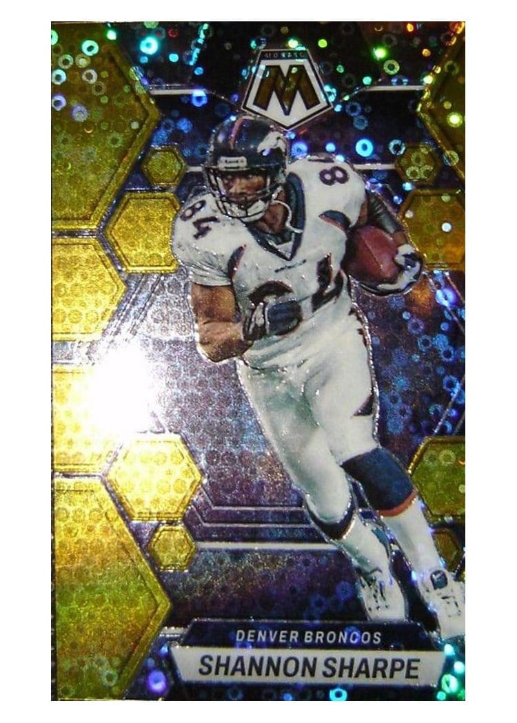2023 Panini Mosaic Base Set Shannon Sharpe #72 card