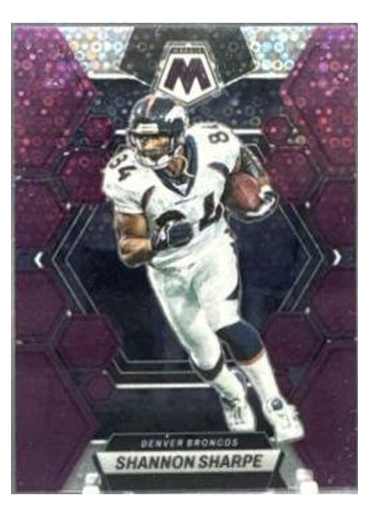 2023 Panini Mosaic Base Set Shannon Sharpe #72 card