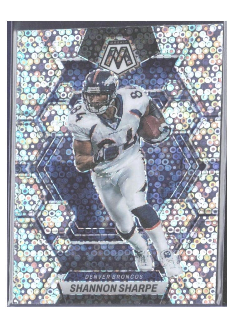 2023 Panini Mosaic Base Set Shannon Sharpe #72 card
