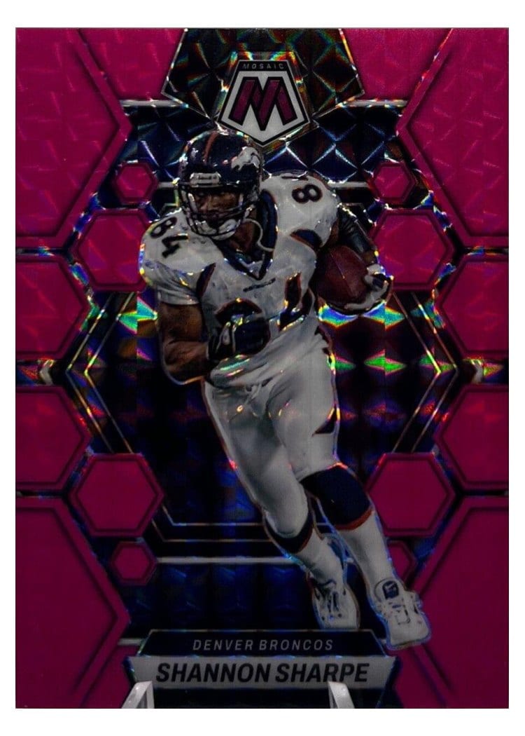2023 Panini Mosaic Base Set Shannon Sharpe #72 card