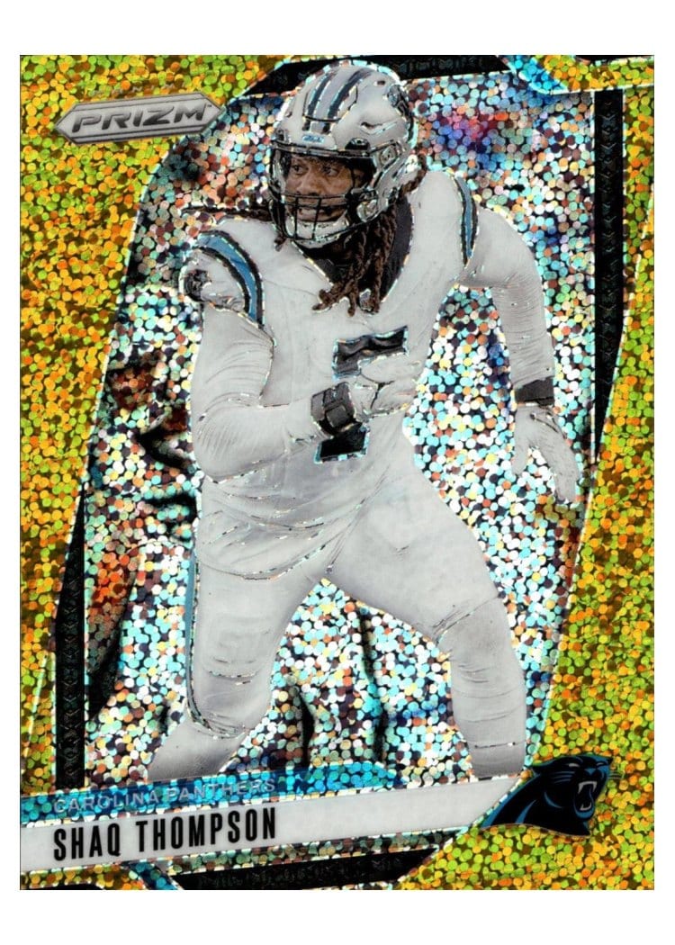 2024 Panini Prizm Base Set Shaq Thompson Gold Sparkle #41 card