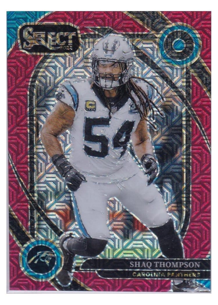 2024 Panini Select Base Set Shaq Thompson Red Mojo #293 card