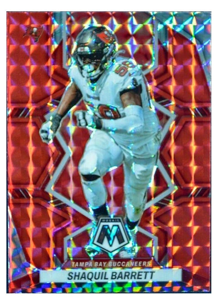 2022 Panini Mosaic Base Set Shaquil Barrett #187 card