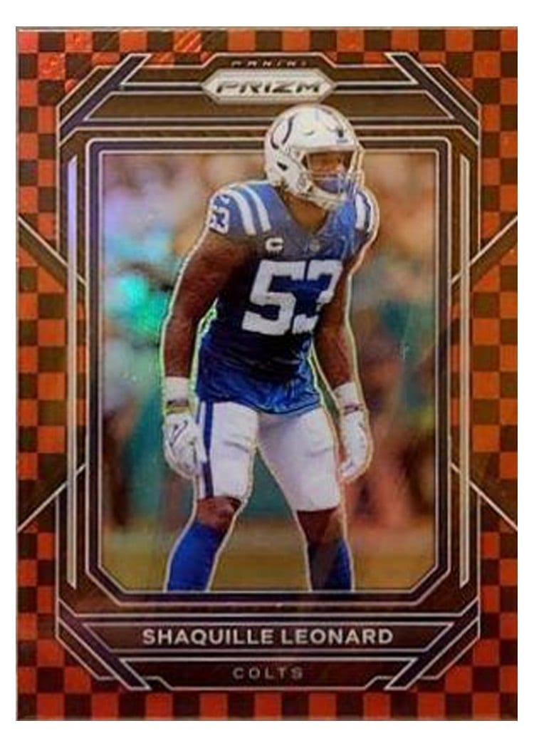 2022 Panini Prizm Base Set Shaquille Leonard #125 card