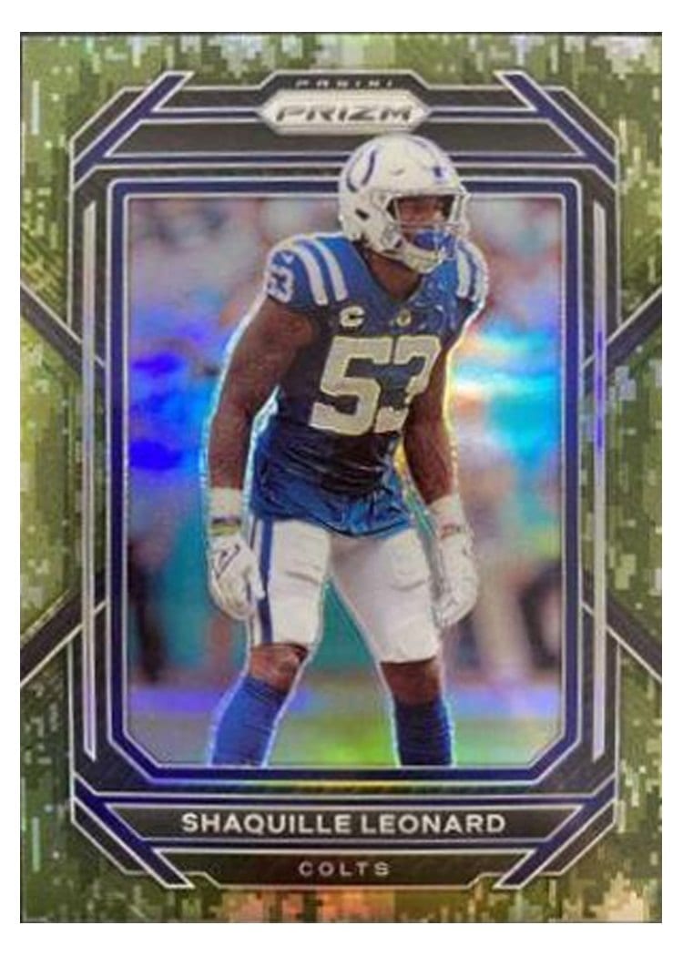 2022 Panini Prizm Base Set Shaquille Leonard #125 card