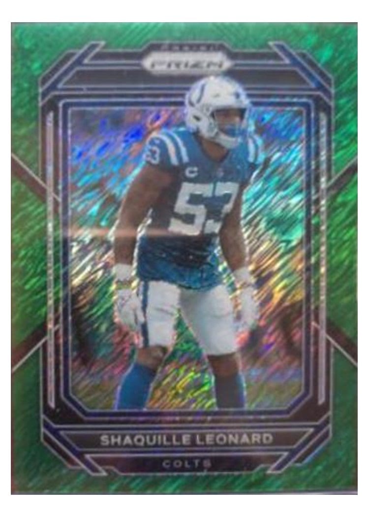 2022 Panini Prizm Base Set Shaquille Leonard #125 card