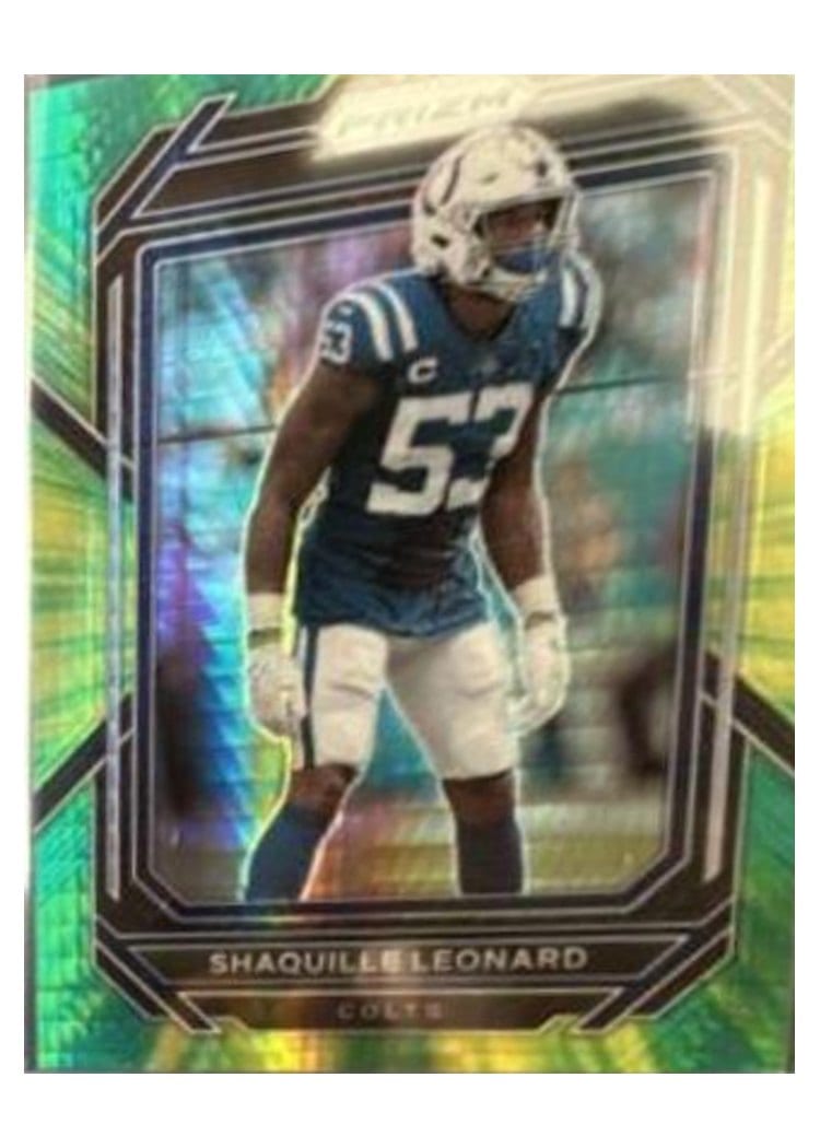 2022 Panini Prizm Base Set Shaquille Leonard #125 card
