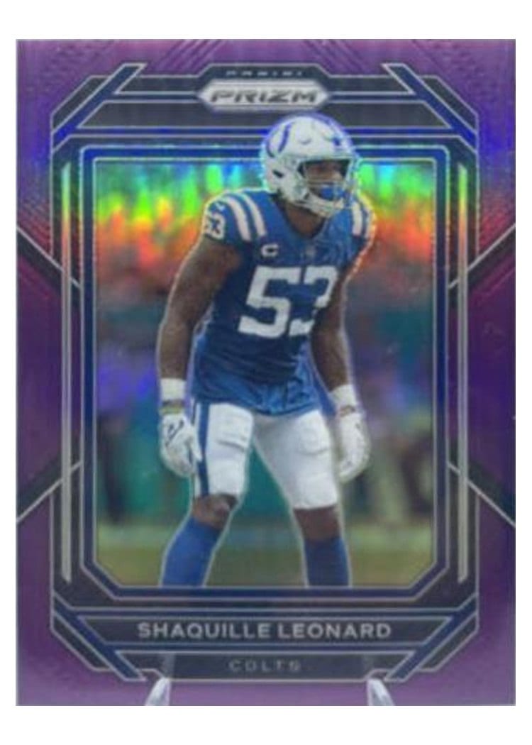 2022 Panini Prizm Base Set Shaquille Leonard #125 card