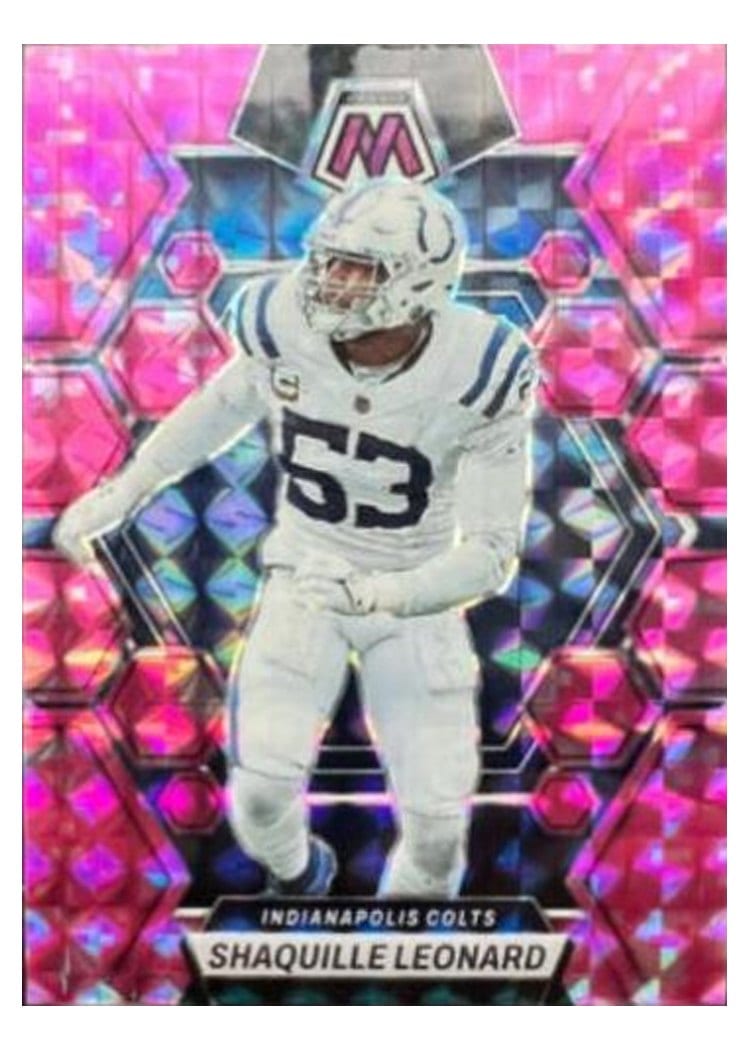 2023 Panini Mosaic Base Set Shaquille Leonard #97 card