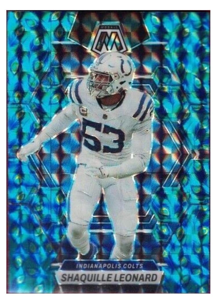 2023 Panini Mosaic Base Set Shaquille Leonard #97 card