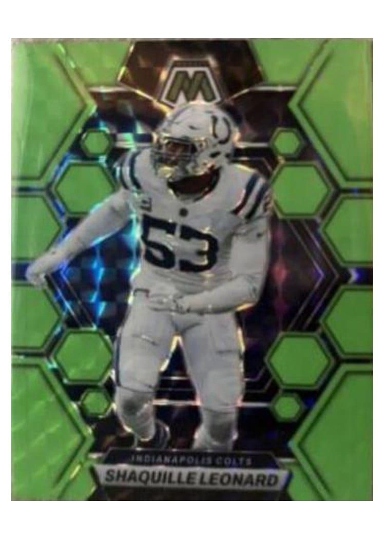 2023 Panini Mosaic Base Set Shaquille Leonard #97 card