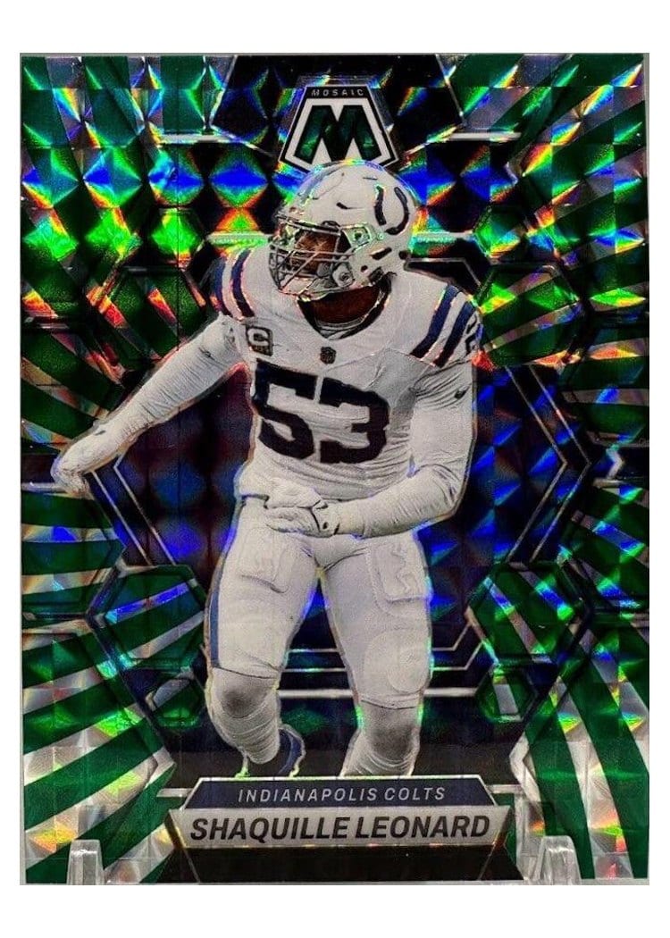 2023 Panini Mosaic Base Set Shaquille Leonard #97 card