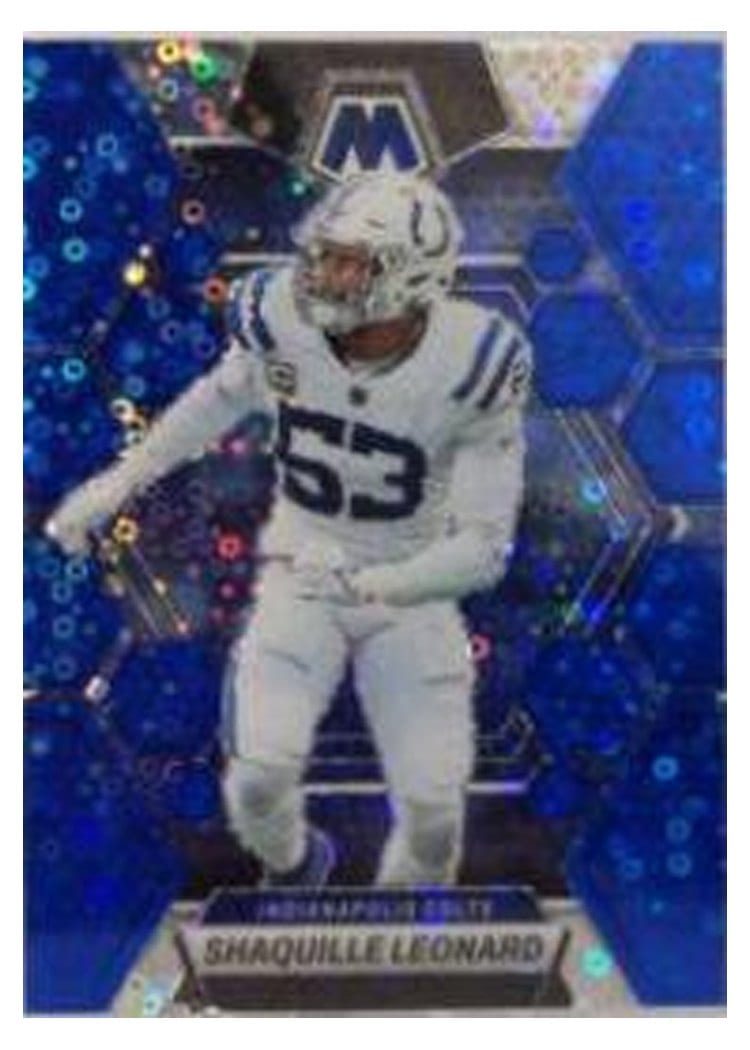 2023 Panini Mosaic Base Set Shaquille Leonard #97 card