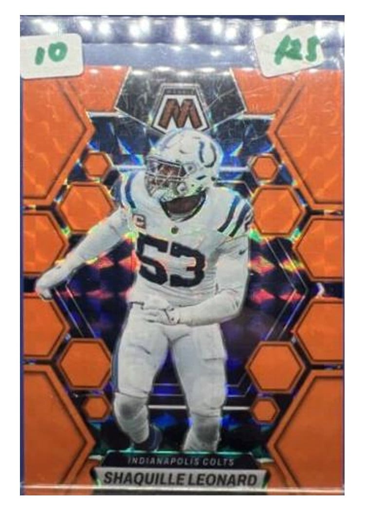 2023 Panini Mosaic Base Set Shaquille Leonard #97 card