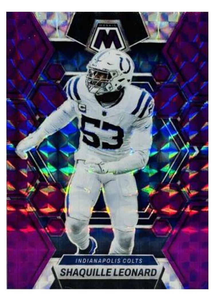 2023 Panini Mosaic Base Set Shaquille Leonard #97 card