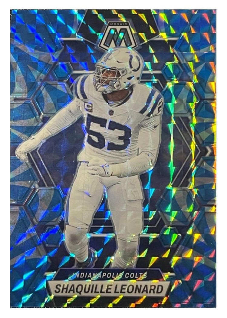 2023 Panini Mosaic Base Set Shaquille Leonard #97 card