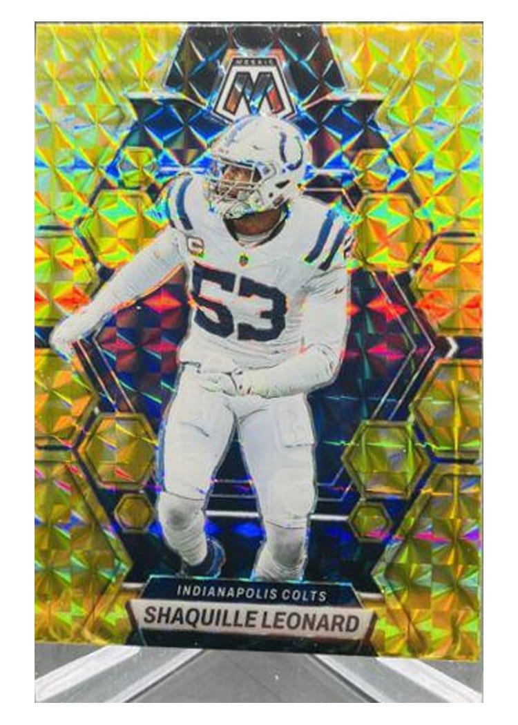2023 Panini Mosaic Base Set Shaquille Leonard #97 card
