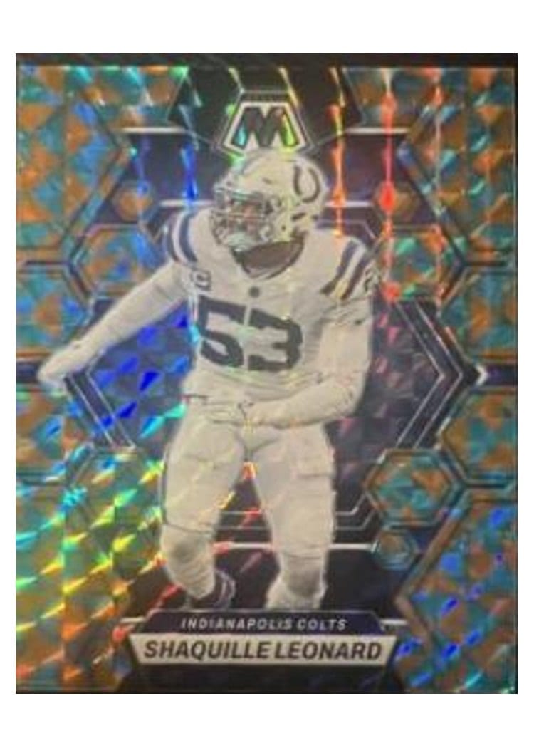 2023 Panini Mosaic Base Set Shaquille Leonard #97 card