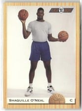 1993 Classic Draft Picks Shaquille O’Neal #104 card