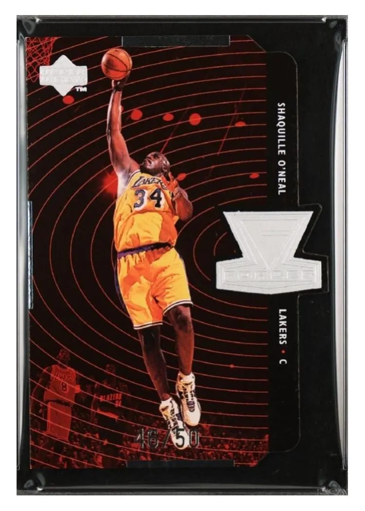1998 Upper Deck Forces Shaquille O'Neal #F3 card