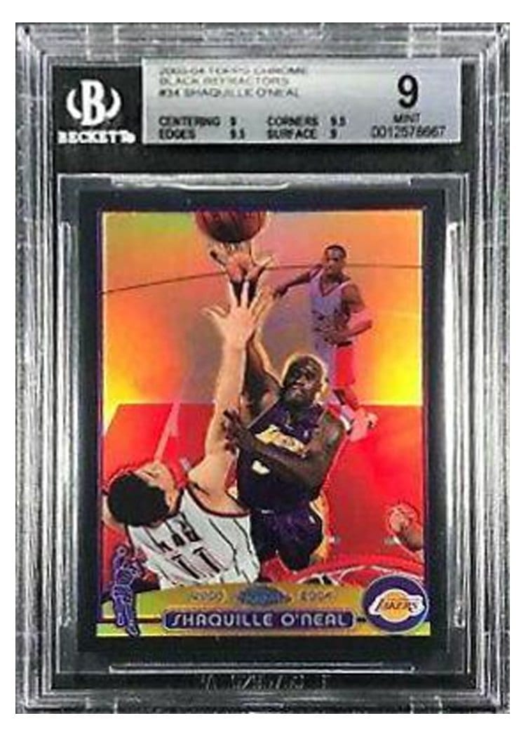 2003 Topps Chrome Shaquille O'Neal #34 card