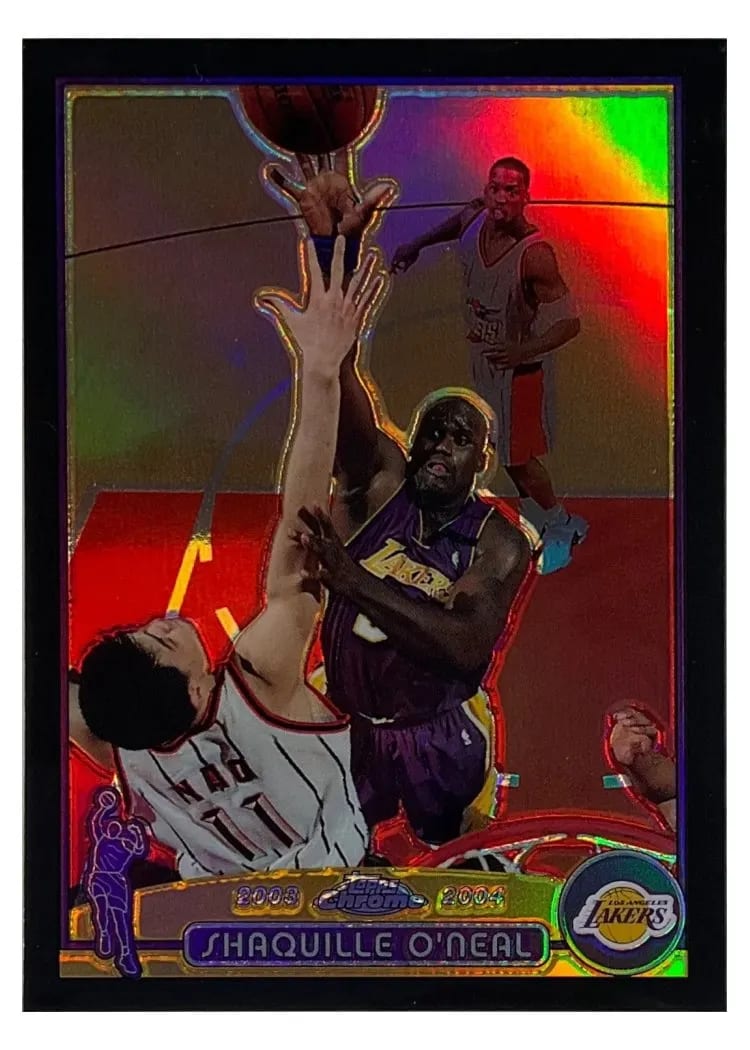 2003 Topps Chrome Shaquille O'Neal #34 card