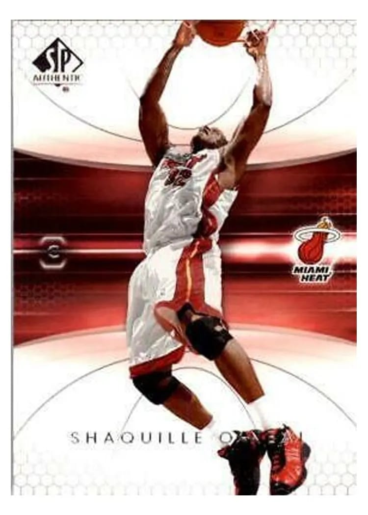 2004 SP Authentic Shaquille O'Neal #45 card