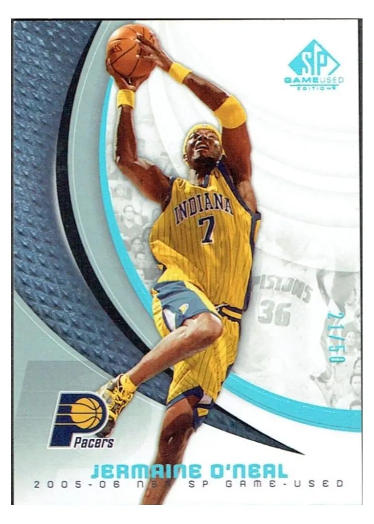 2005 SP Game Used Shaquille O'Neal #50 card