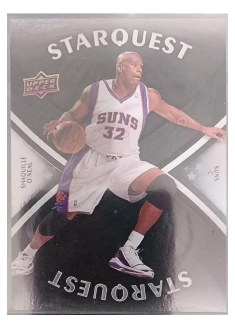 2008 Upper Deck Starquest Shaquille O'Neal Starquest Black #SQ-S5 card