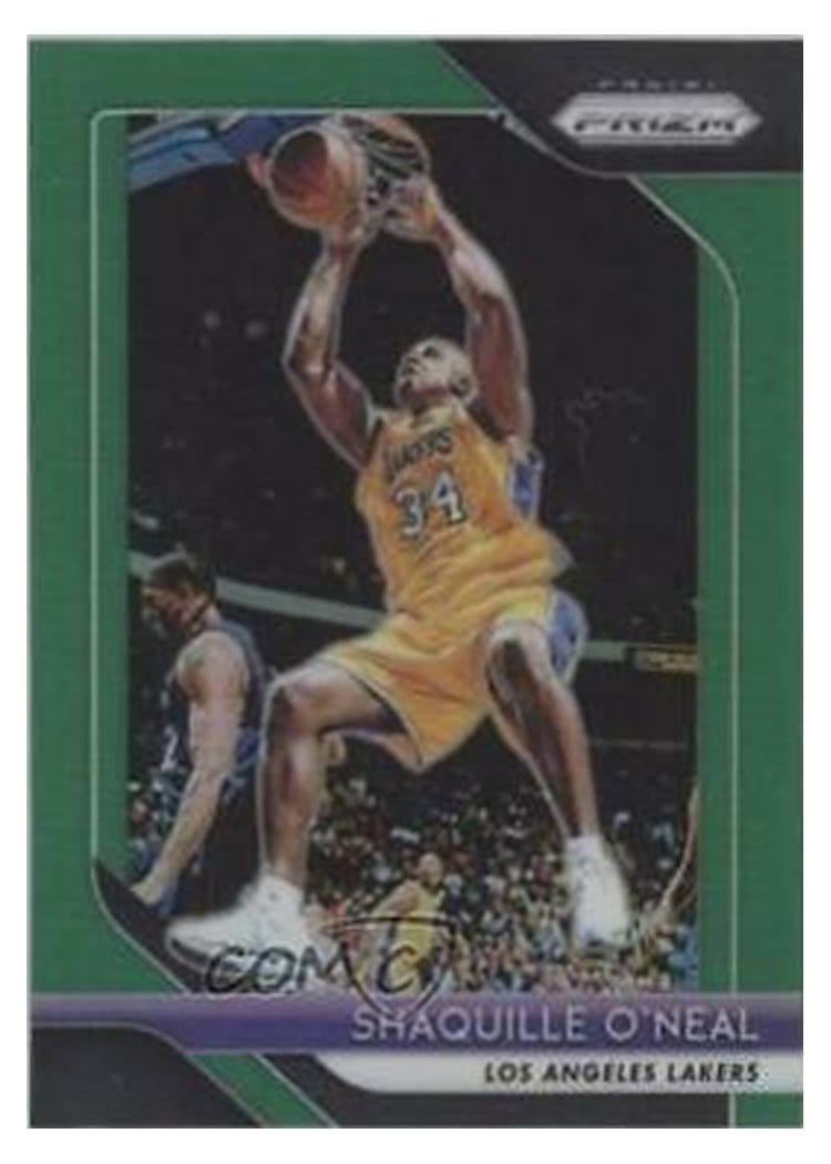2018-19 Panini Prizm Base Set Shaquille O'Neal #35 card