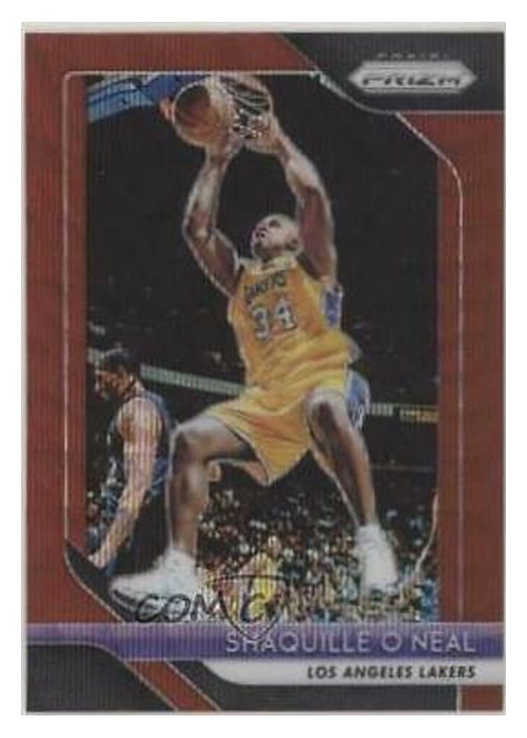 2018-19 Panini Prizm Base Set Shaquille O'Neal #35 card