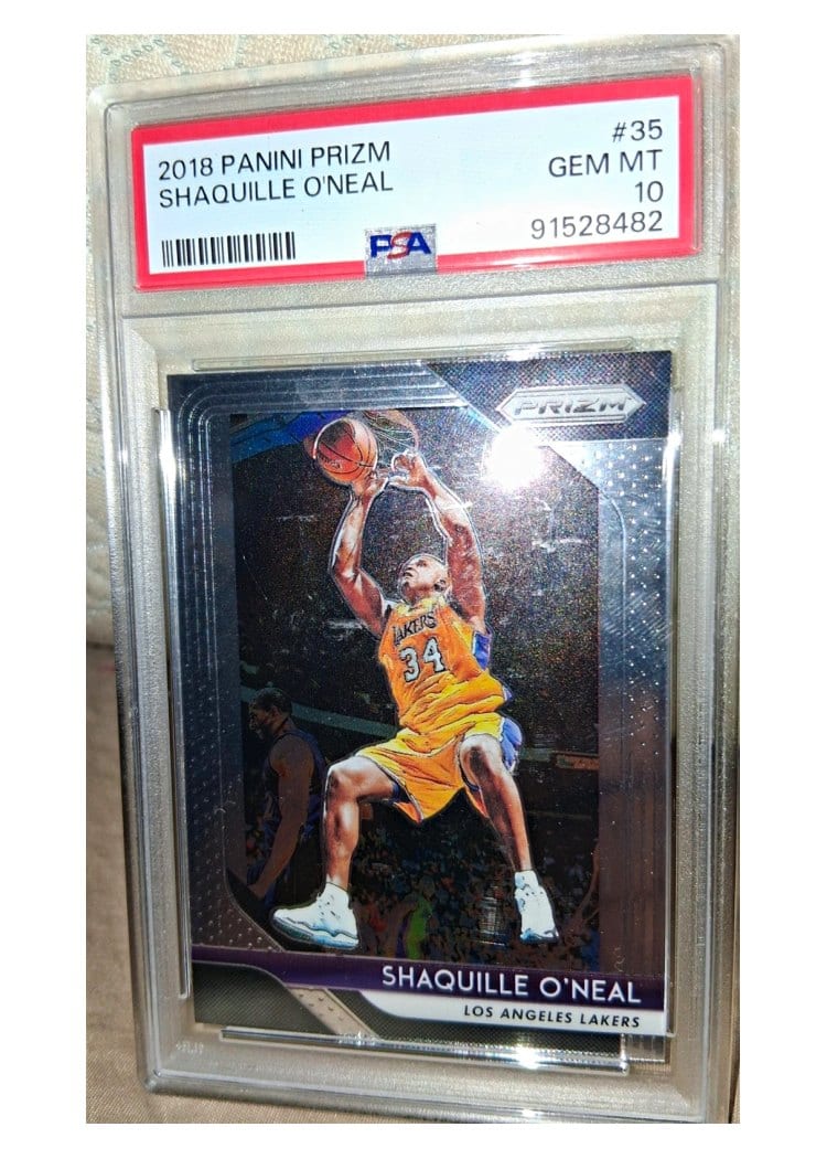 2018-19 Panini Prizm Base Set Shaquille O'Neal #35 card
