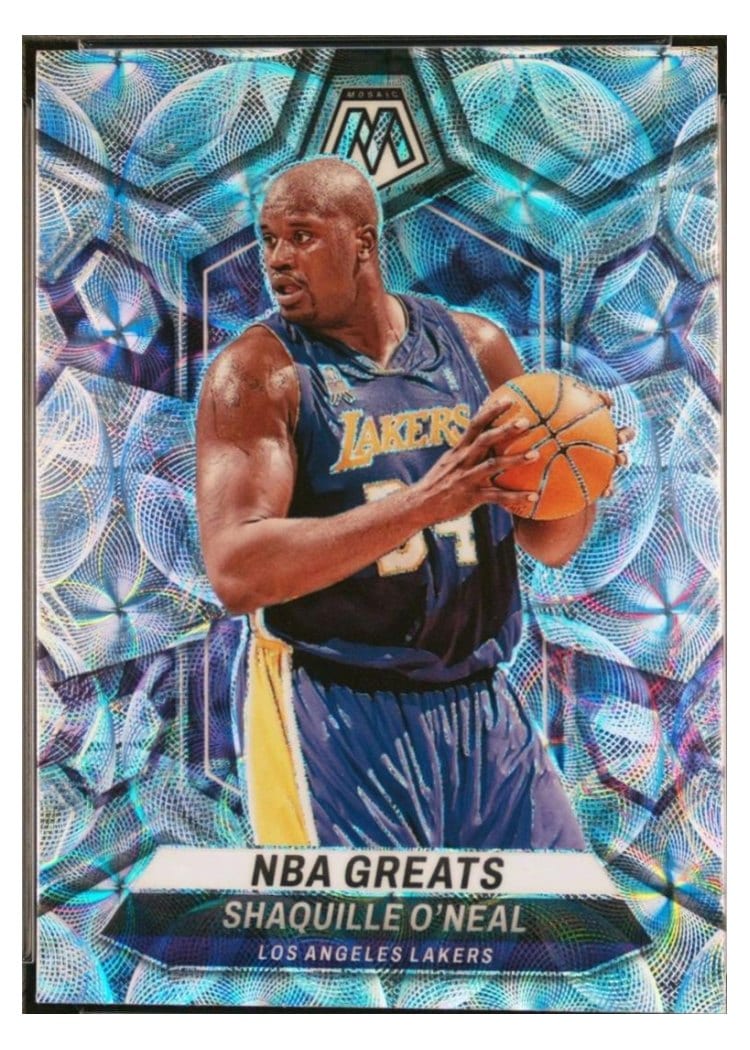 2023-24 Panini Mosaic Base Set Shaquille O'Neal #296 card