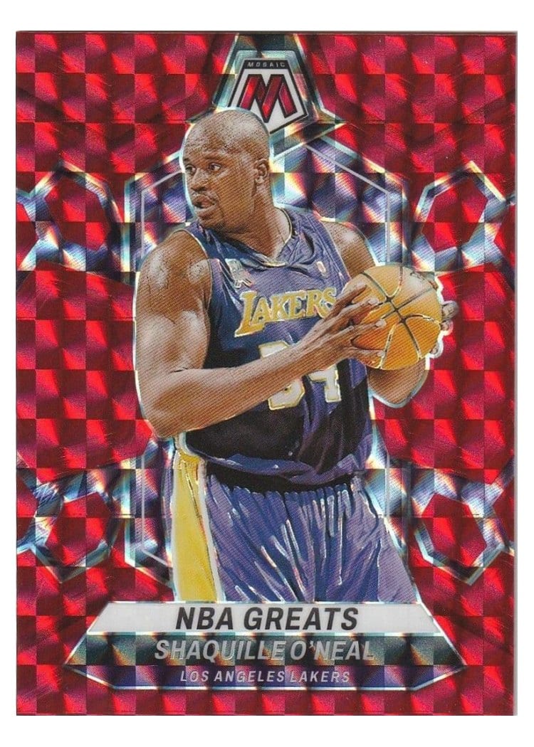 2023-24 Panini Mosaic Base Set Shaquille O'Neal #296 card