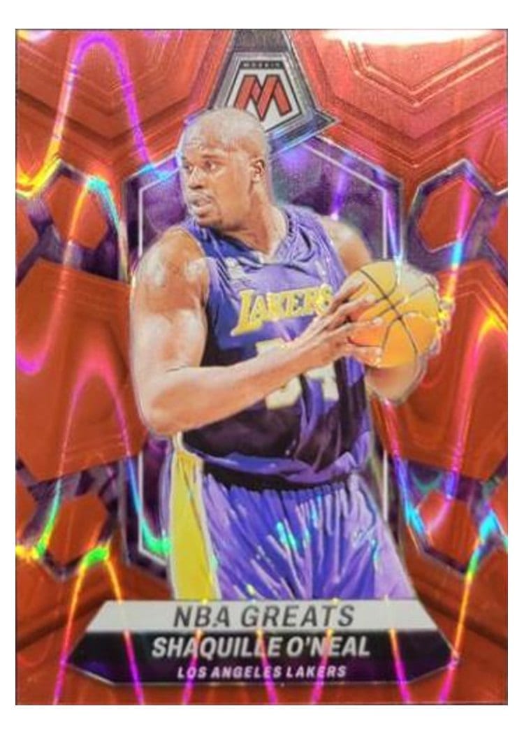 2023-24 Panini Mosaic Base Set Shaquille O'Neal #296 card