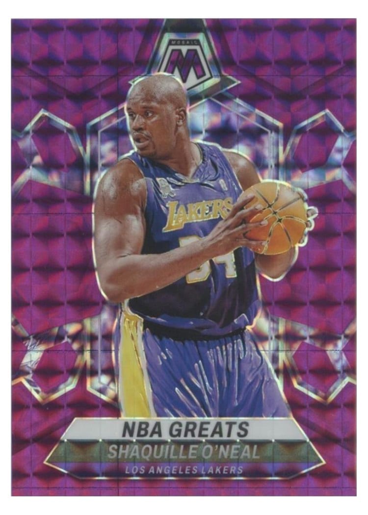 2023-24 Panini Mosaic Base Set Shaquille O'Neal #296 card