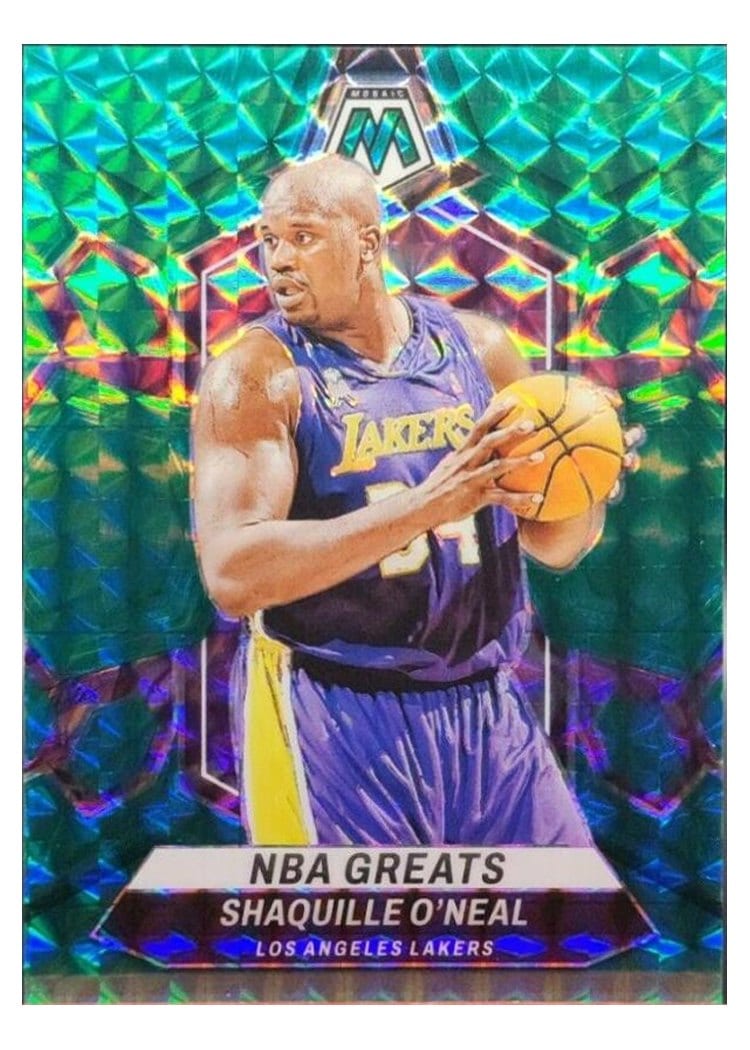 2023-24 Panini Mosaic Base Set Shaquille O'Neal #296 card