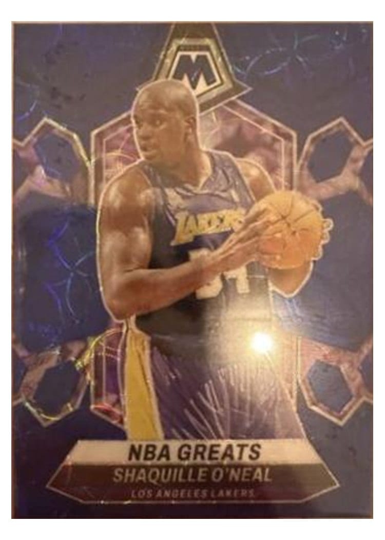 2023-24 Panini Mosaic Base Set Shaquille O'Neal #296 card