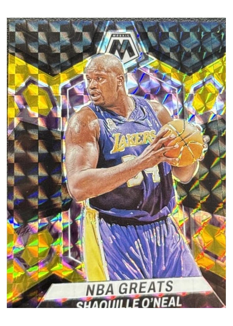 2023-24 Panini Mosaic Base Set Shaquille O'Neal #296 card