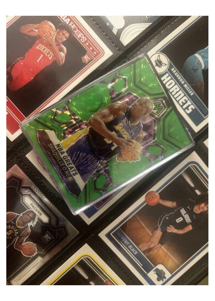 2023-24 Panini Mosaic Base Set Shaquille O'Neal #296 card