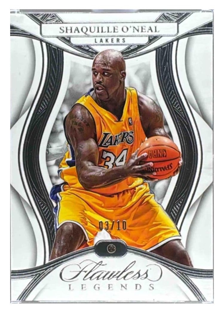 2024-25 Panini Flawless Base Gems Shaquille O'Neal #106 card